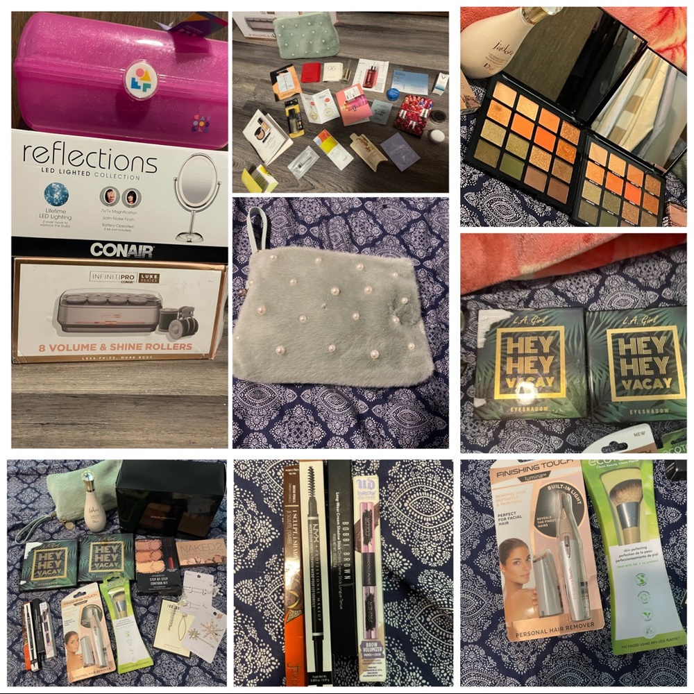 Makeup Bundle with hair accessories!! Never Used!